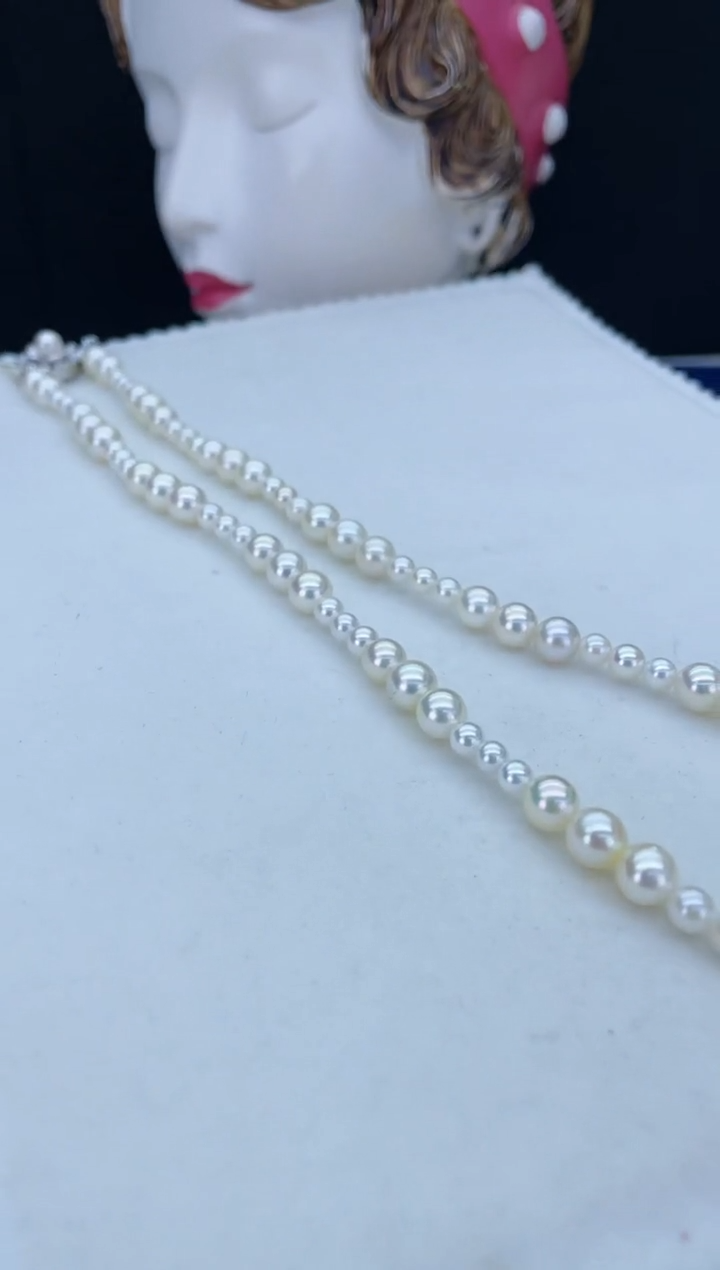 【闪购商品】海水珍珠颈饰合金海水akoya珍珠项链6-7mm