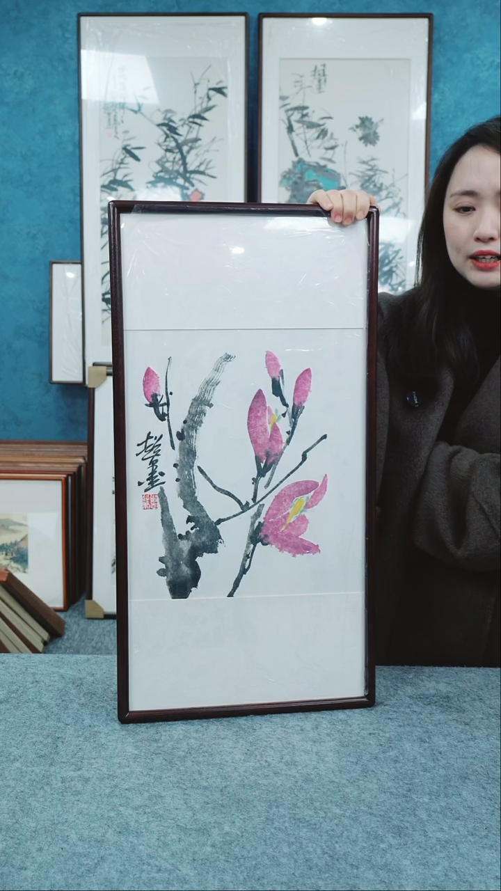 【闪购商品】国画33*66郑志超老师花鸟