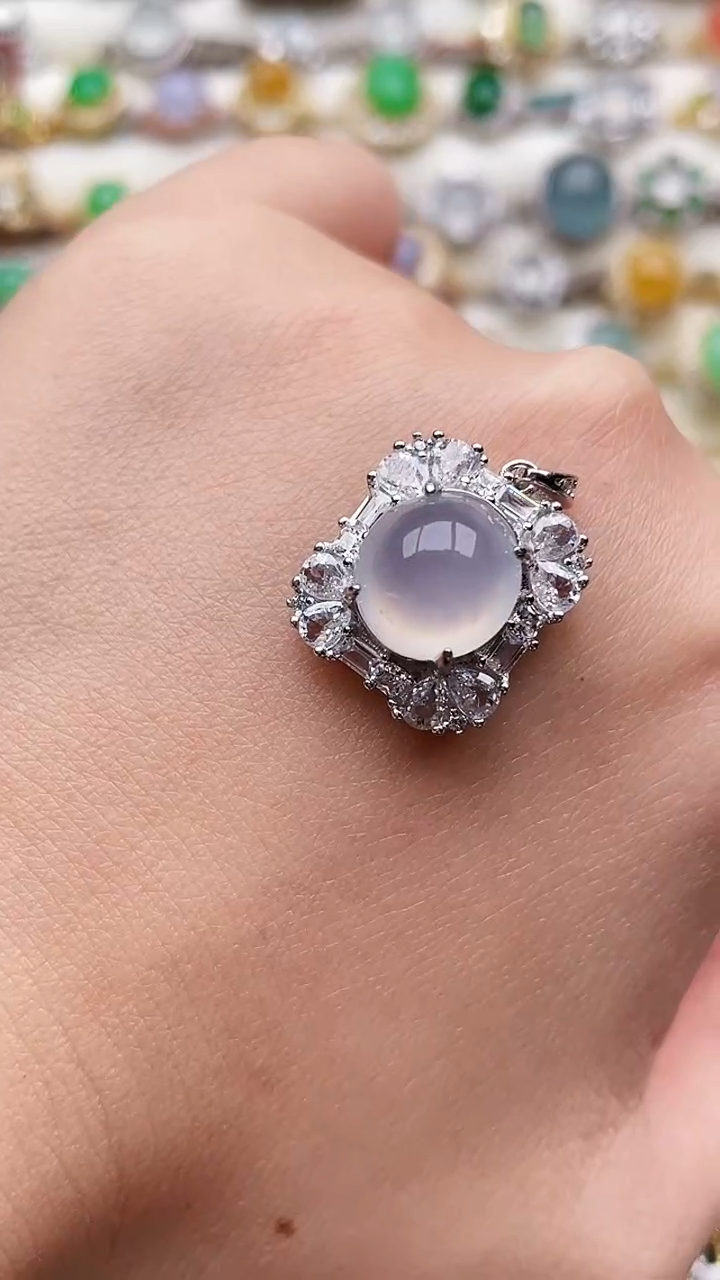 银S925镶嵌戒指翡翠31