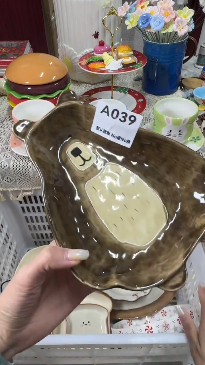 摆件陶喵****喵默认微瑕！完美主义者慎拍！满20发货