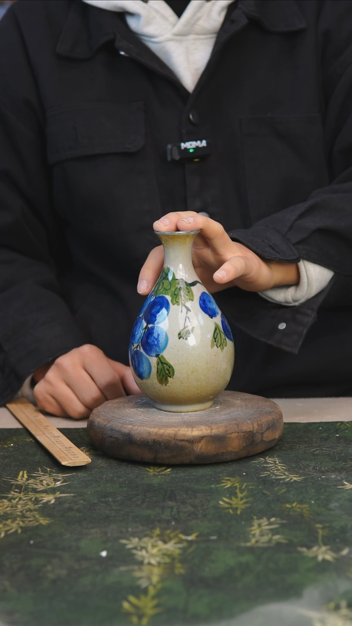 【闪购商品】景德镇高温手工陶瓷花器餐60