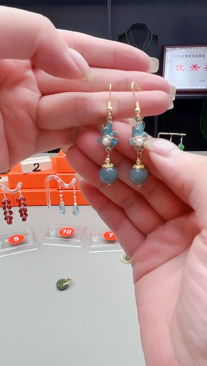 未镶嵌翡翠耳饰201