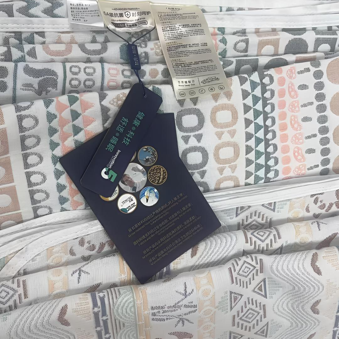  四季款纯棉A类六层纱布床盖一条装柔软透气吸汗 120*200贴身