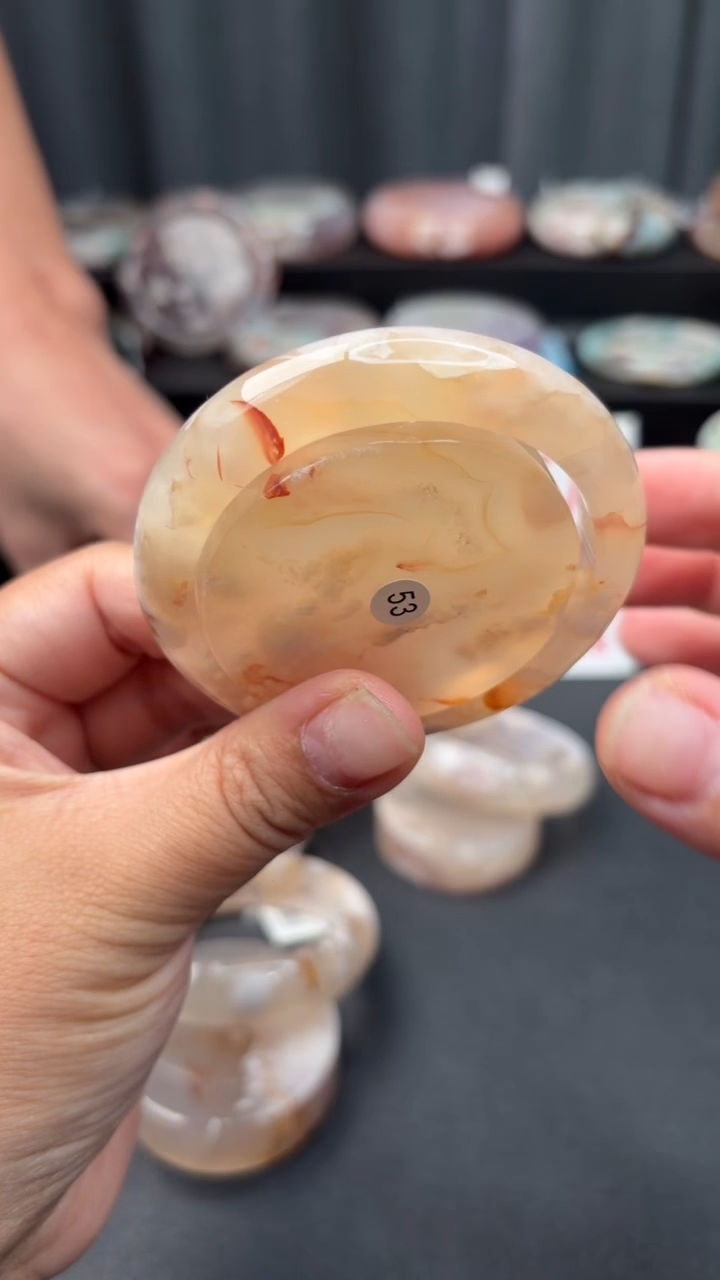 未镶嵌手镯石英质玉（53圈口）赠送镯心 无证书