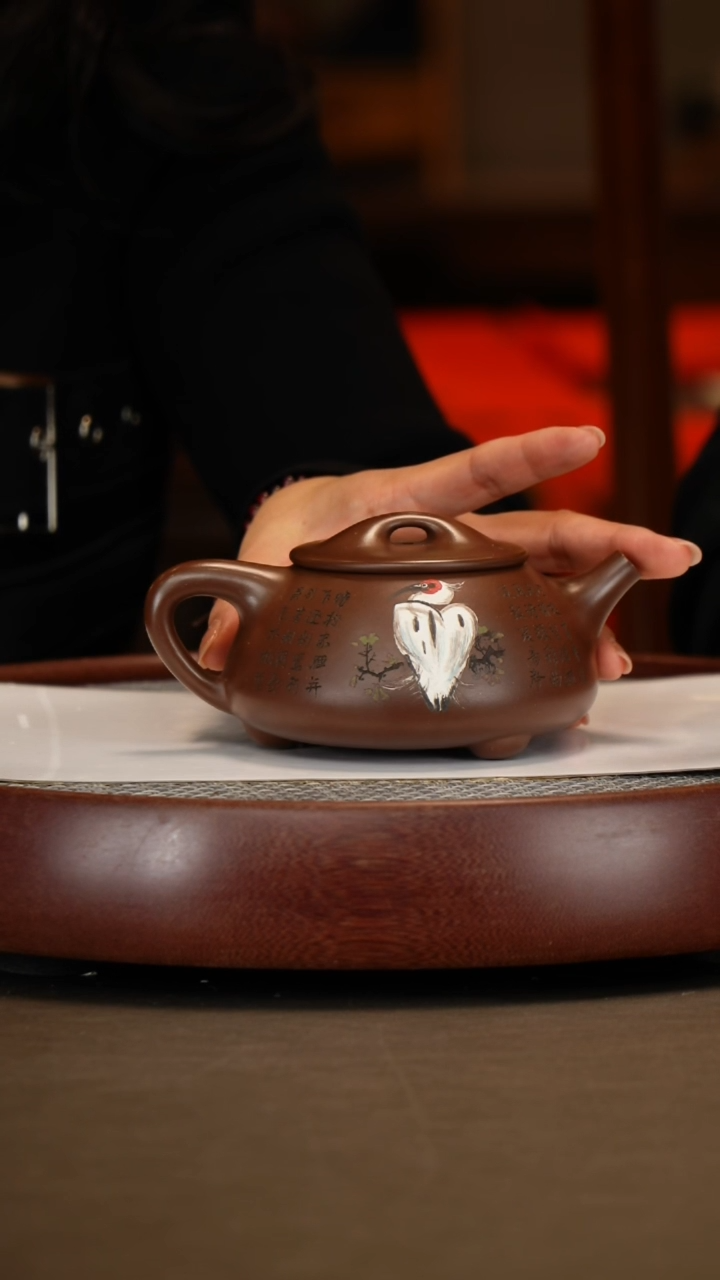 【闪购商品】紫砂茶壶【王志刚】底槽清满瓢  380CC