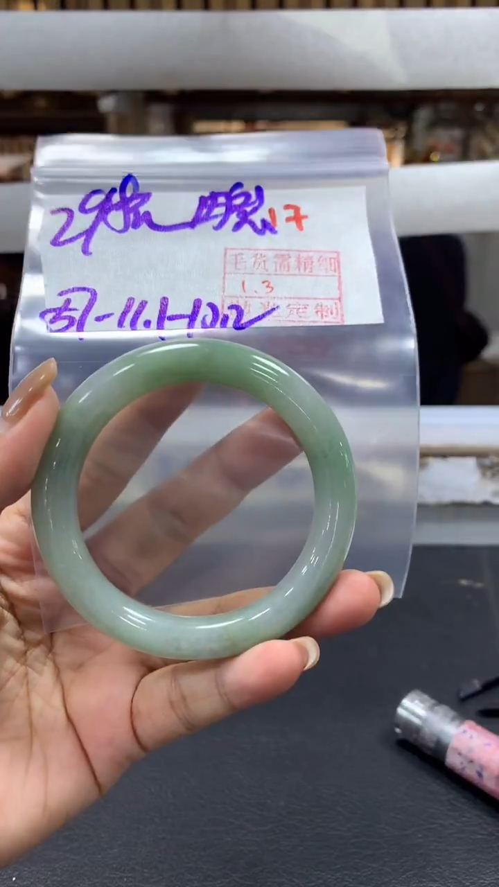 未镶嵌定制翡翠毛货需精细抛光+拍一发一+17