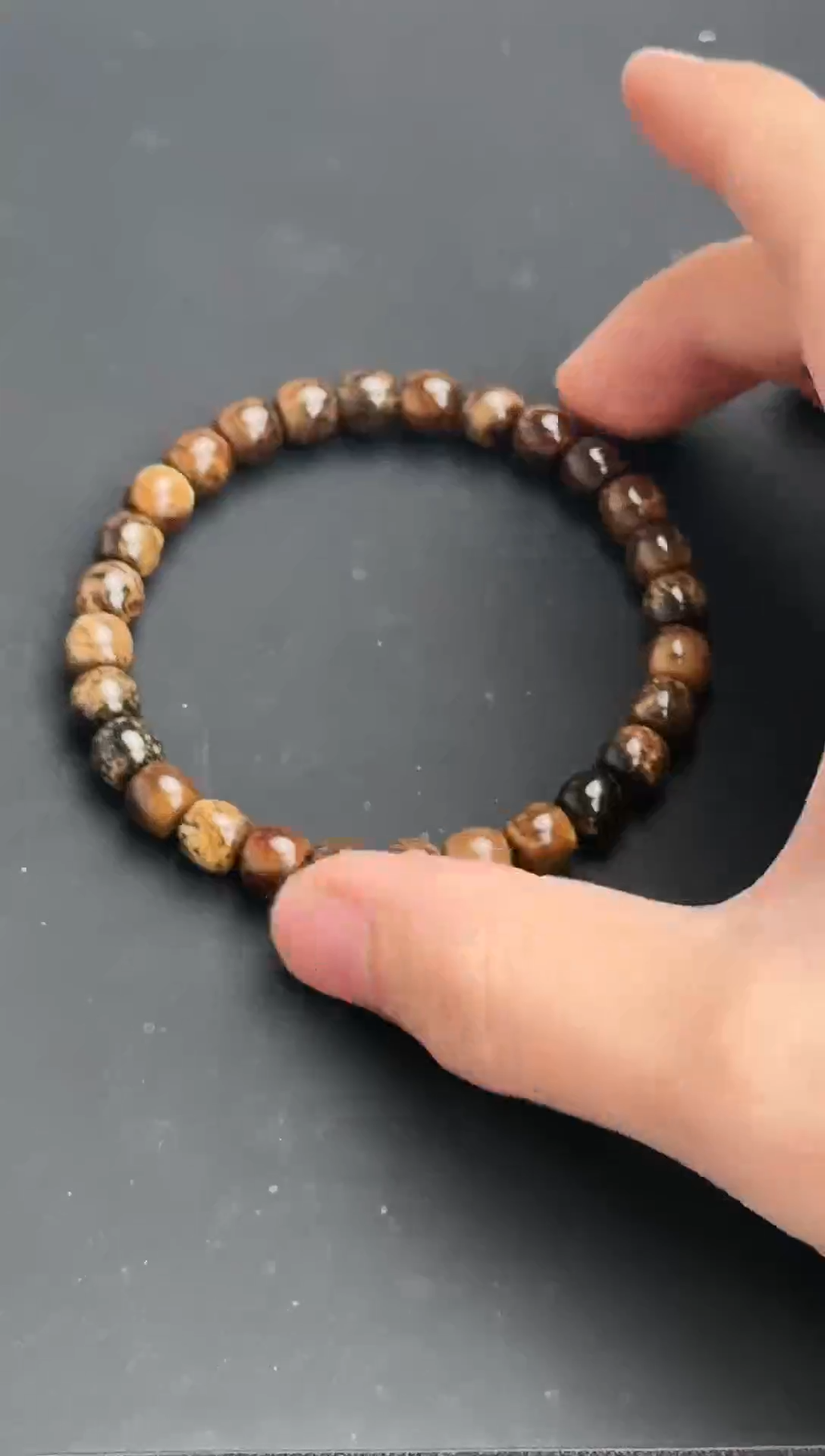 【闪购商品】琥珀裸石未镶嵌缅甸根珀手串7.5mm