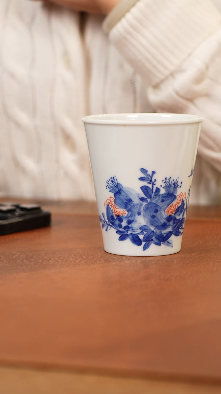 【闪购商品】景德镇青花主人杯