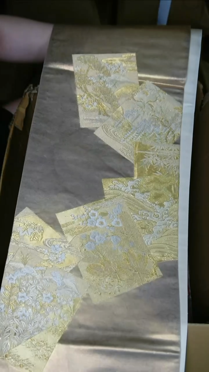 织绣熠**奶织锦20琳派花卉