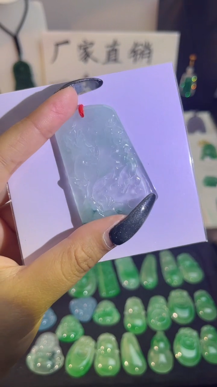 【闪购商品】翡翠手串未镶嵌翡翠颈饰未镶嵌天然翡翠吊坠