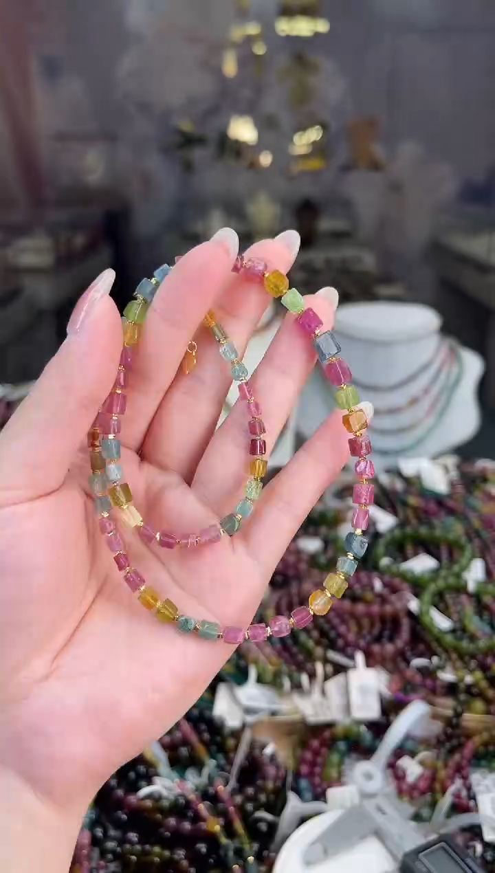 【闪购商品】碧玺/未镶嵌碧玺手串多样性发货
