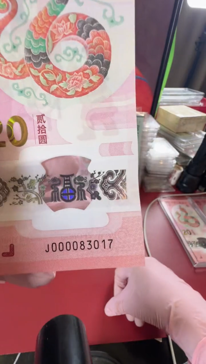 【闪购商品】塑料2025蛇钞单张啊啊啊啊啊
