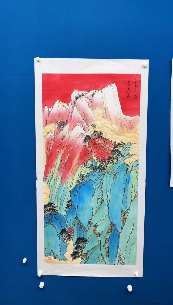 【闪购商品】国画张-四尺山水/无框/W