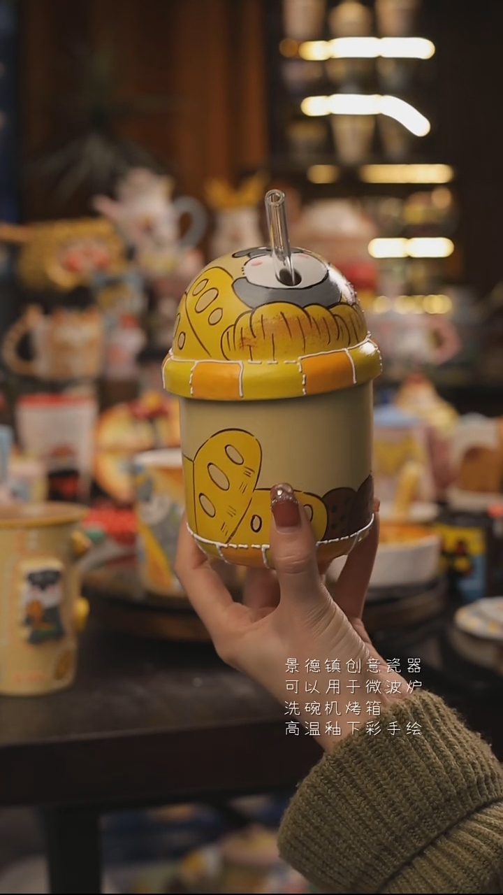 景德镇釉下彩绘设计师款式陶瓷