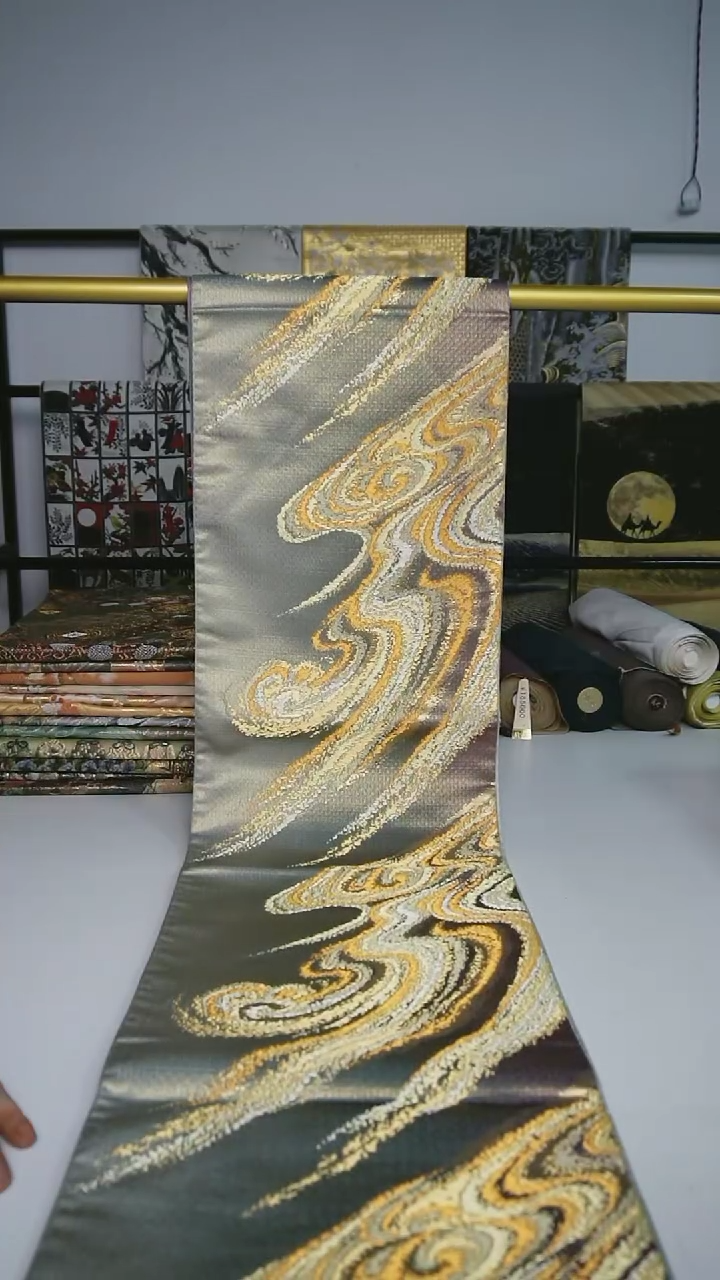 【闪购商品】织绣织锦12六通墨流