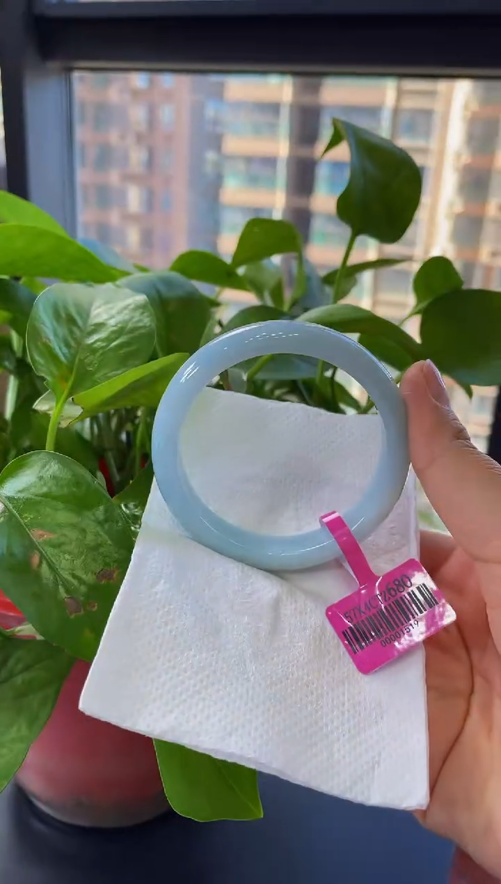 翡翠手镯未镶嵌022手镯57.6