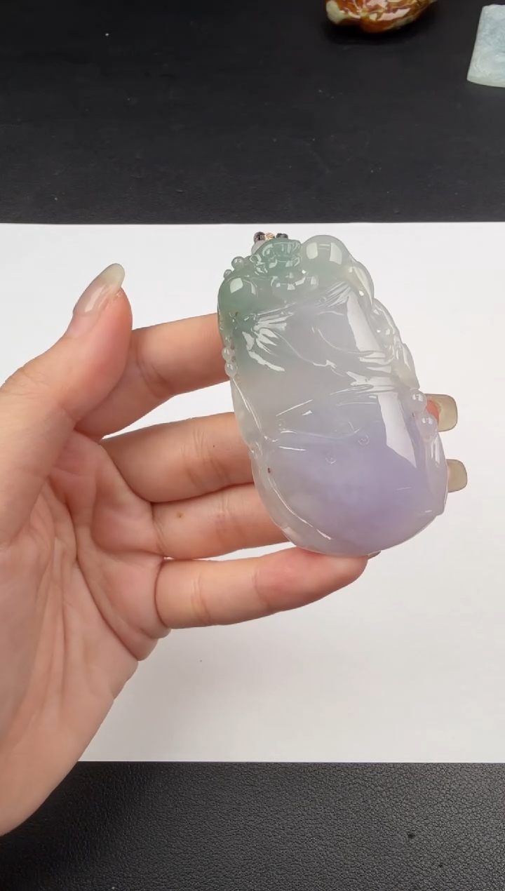 吊坠(不含链)未镶嵌翡翠翡翠饰品-84