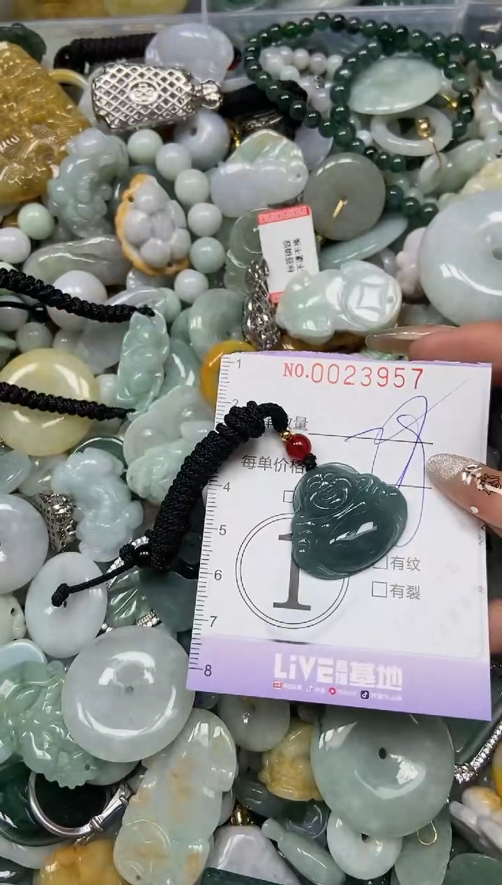 【闪购商品】翡翠颈饰未镶嵌闪购0023957