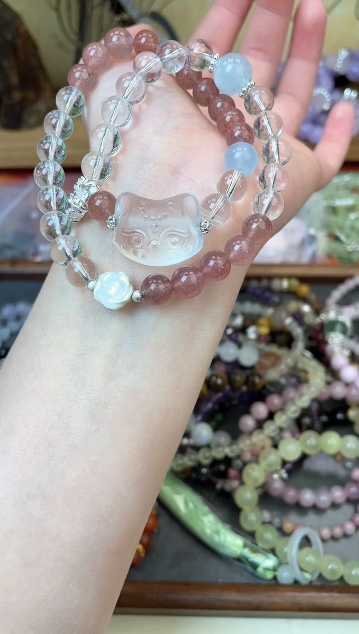 【闪购商品】石英质玉手饰未镶嵌250