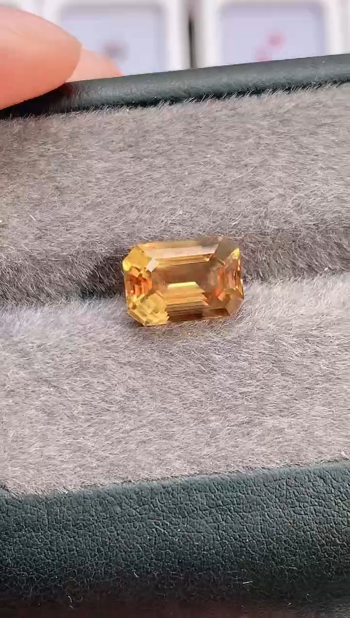未镶嵌珠宝半成品黄晶4.77-99天然黄水晶