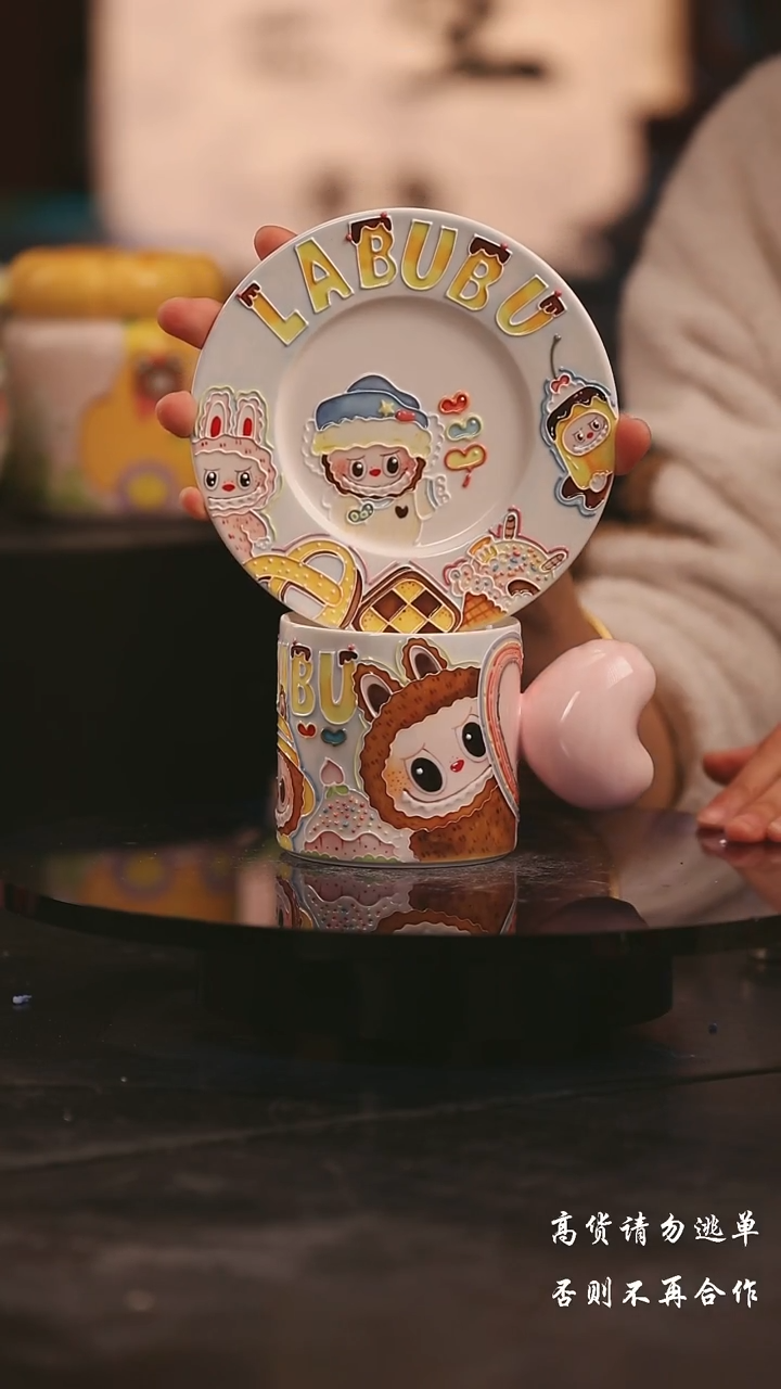 陶瓷景德镇可爱设计师款陶瓷 