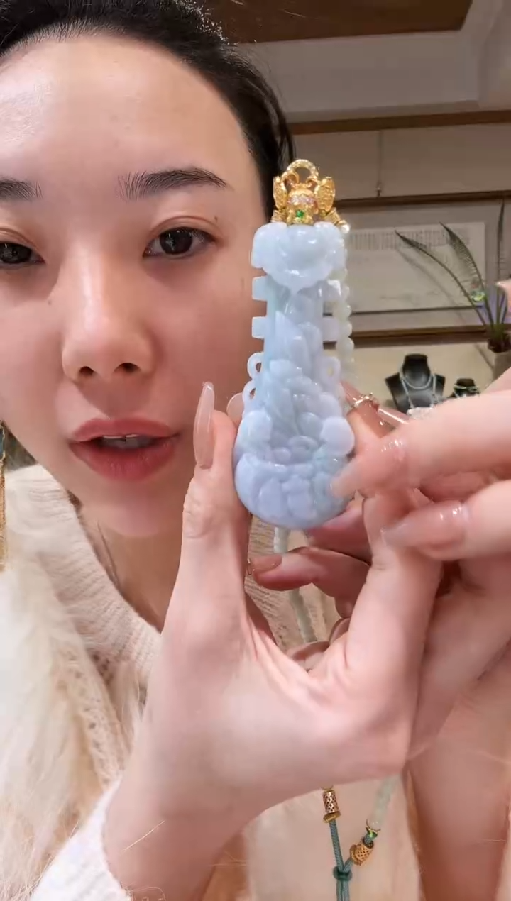 【闪购商品】翡翠颈饰未镶嵌国风