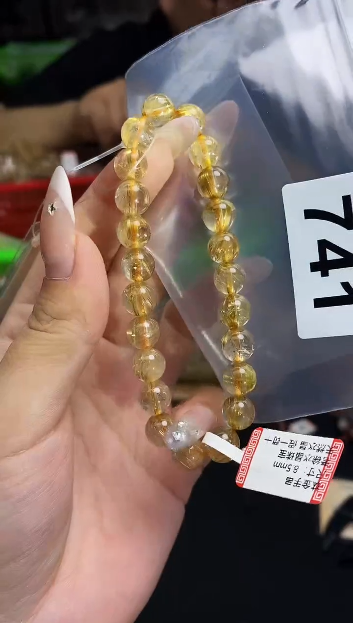 水晶手串未镶嵌手串741