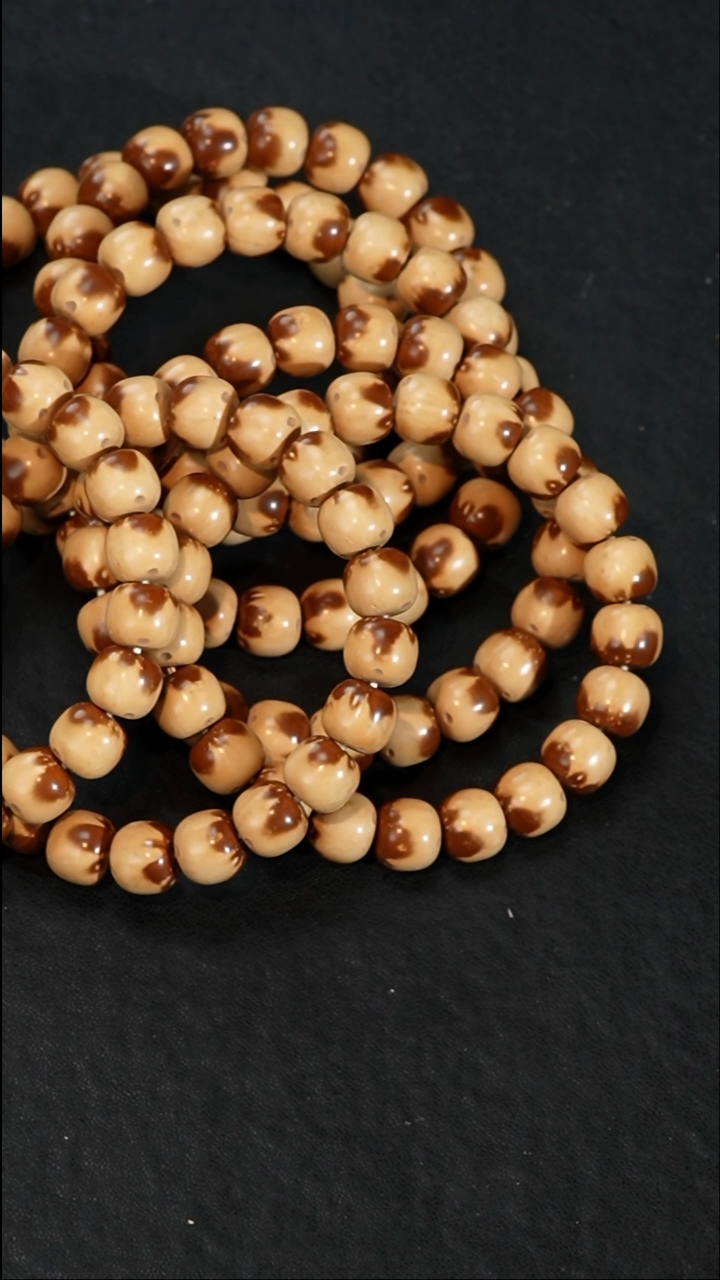 手串紫金鼠熊猫花皮精工老型11*10mm