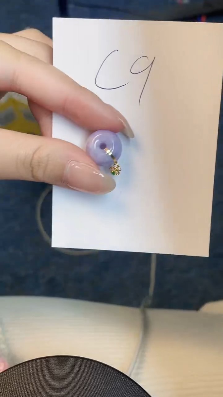 【闪购商品】翡翠颈饰18K金镶嵌00000000