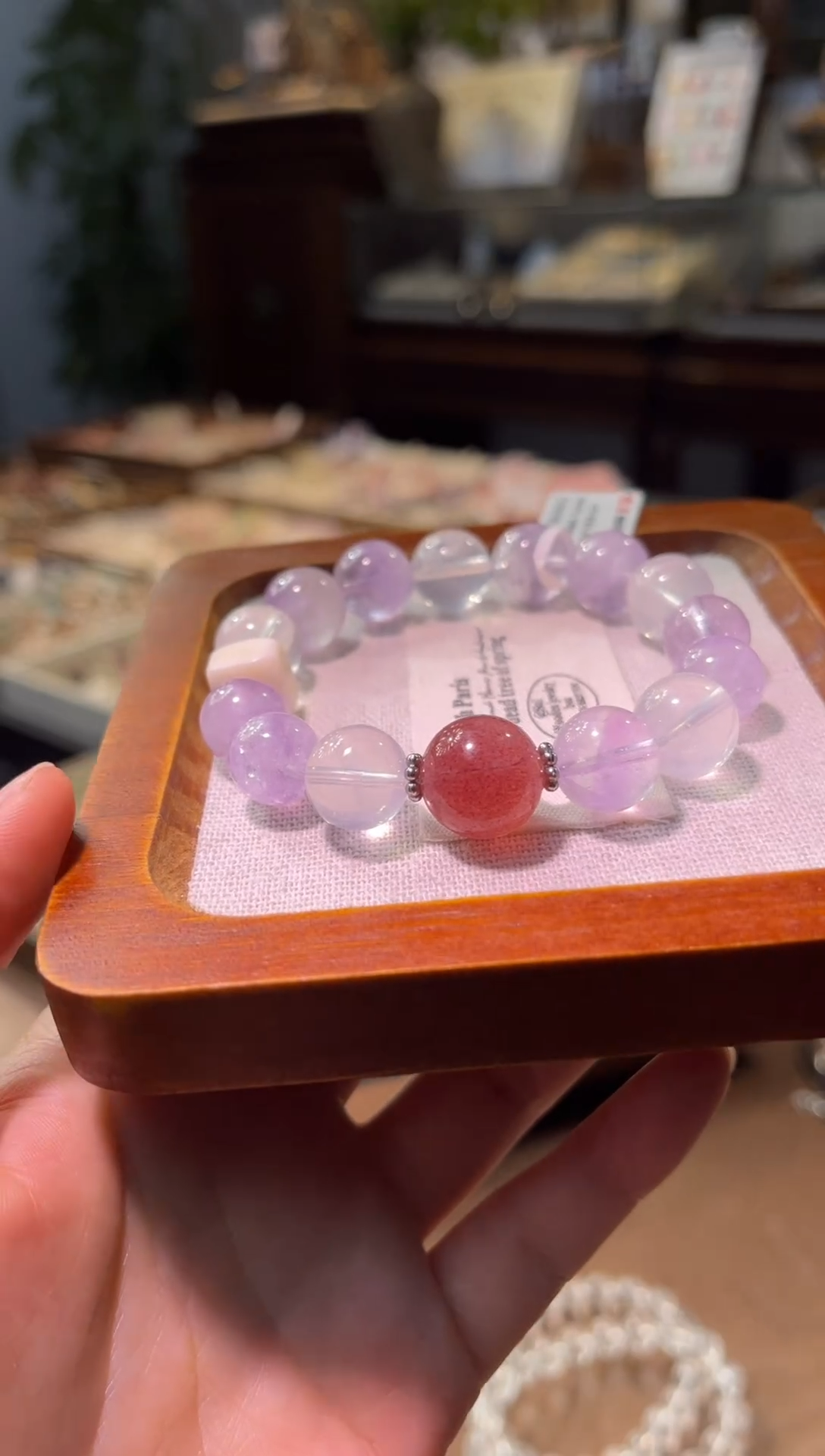 未镶嵌手串水晶熏衣草庄园