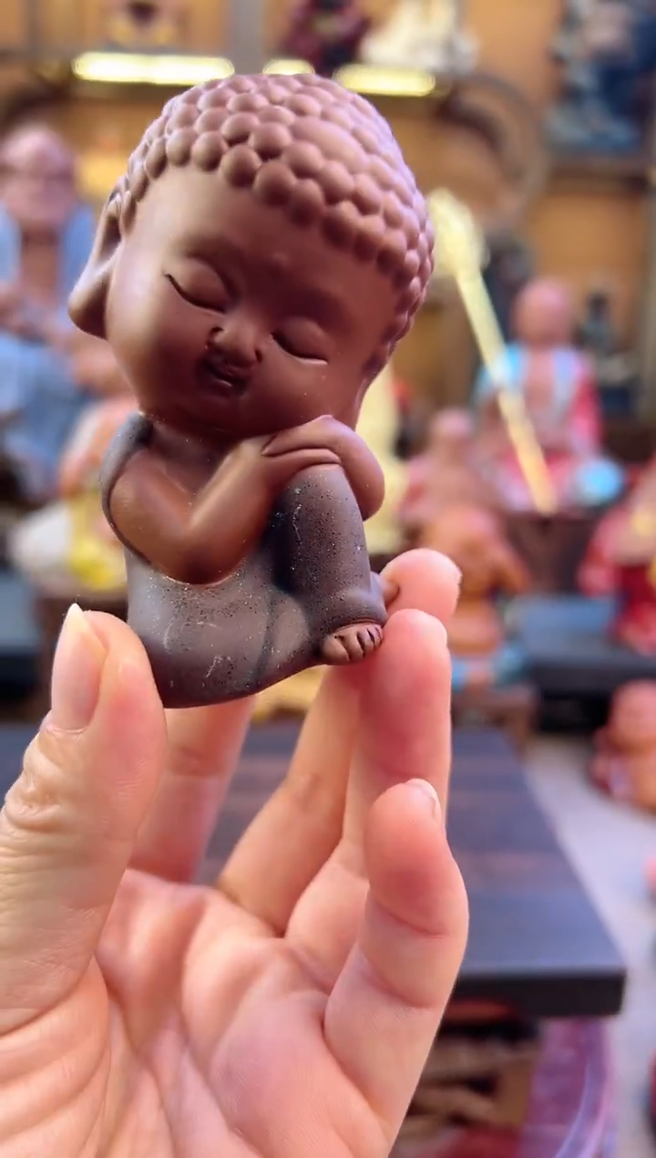 紫砂茶宠器闵紫砂茶宠摆件