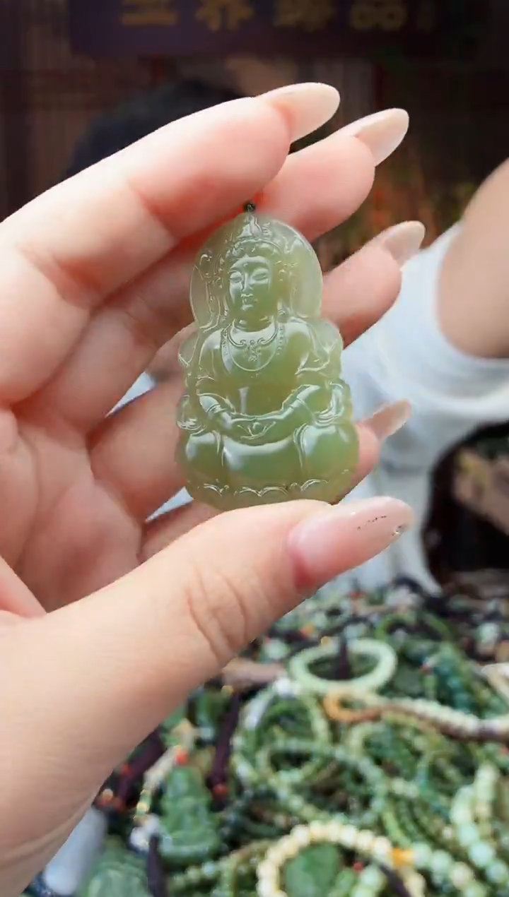 颈饰未镶嵌和田玉多样性发货拍一发一