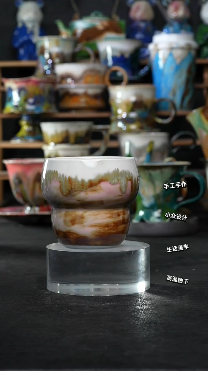 设计师款景德镇森涩手创陶瓷（食品级）003