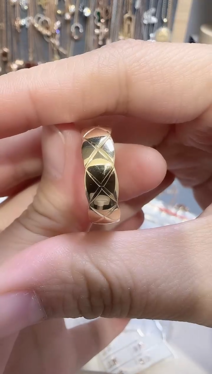 【闪购商品】18K金戒指/指环戒指16号