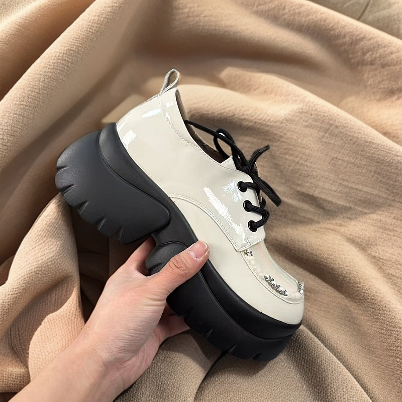 2201-X3-3-时尚百搭2025春季新款单鞋女式小皮鞋