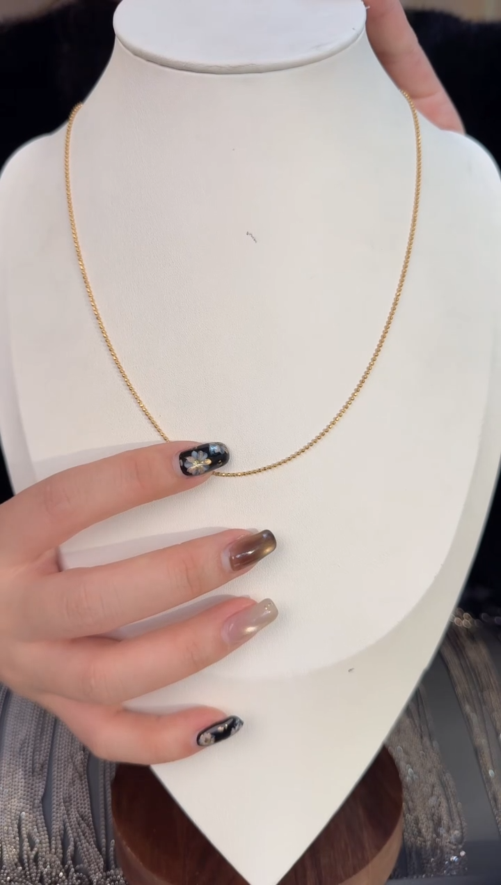 45长固定 切面珠珠 1.78 （附带礼盒包装）