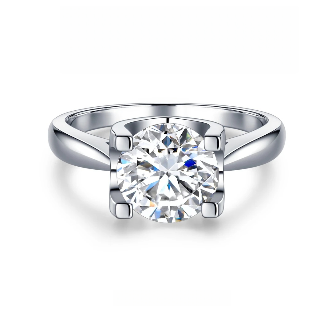 1.0ct高端奢华定制款 经典牛头