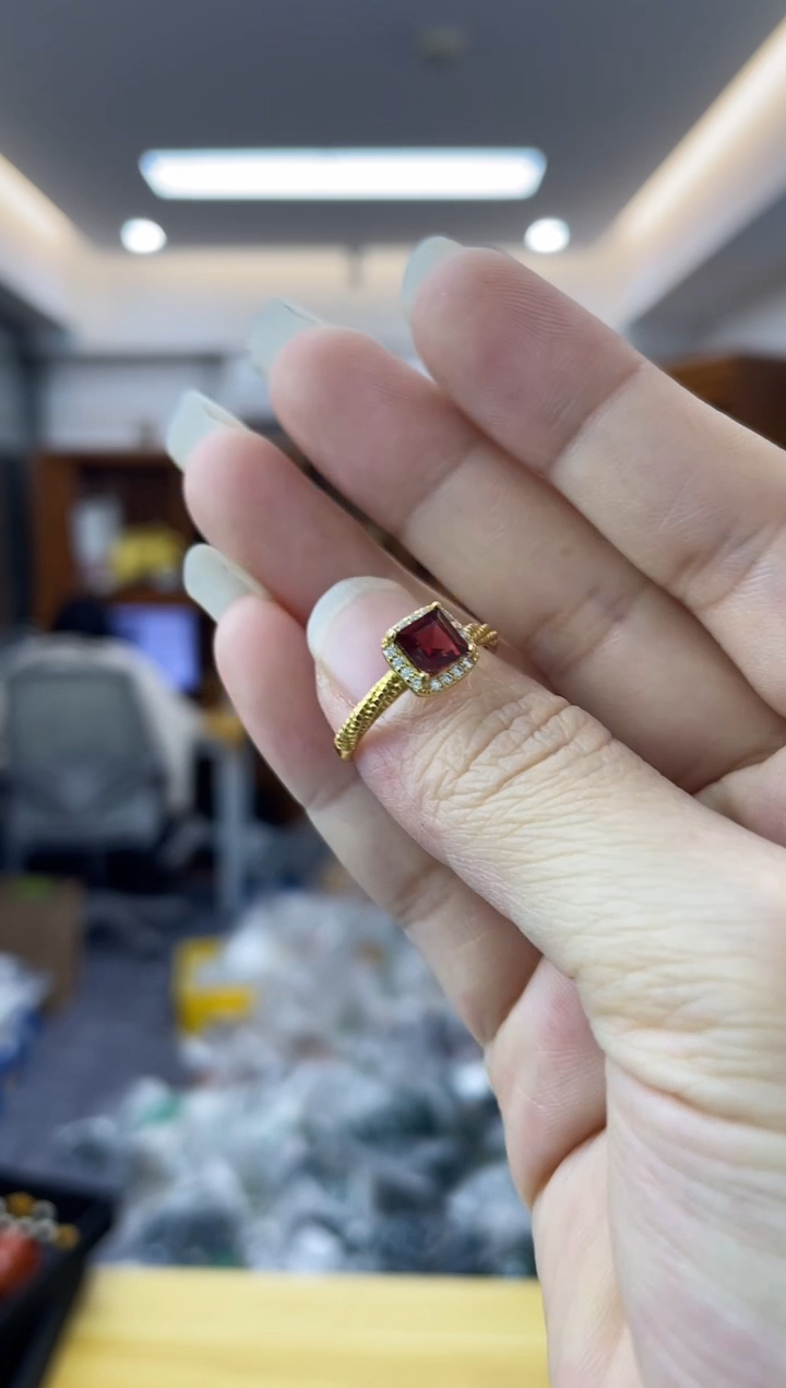 【闪购商品】石榴石·银S925镶嵌多样性一件发货