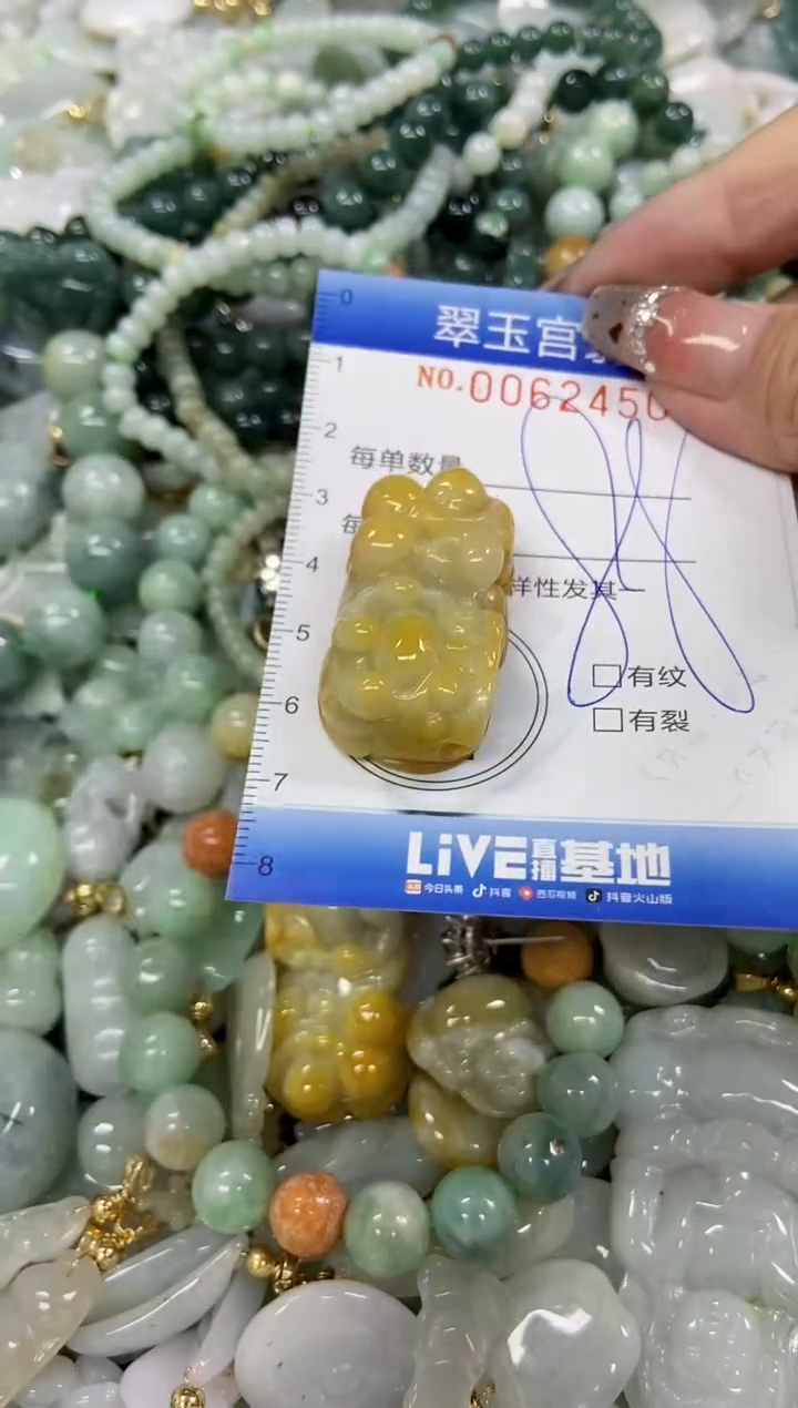 【闪购商品】翡翠颈饰未镶嵌闪购商品0062450