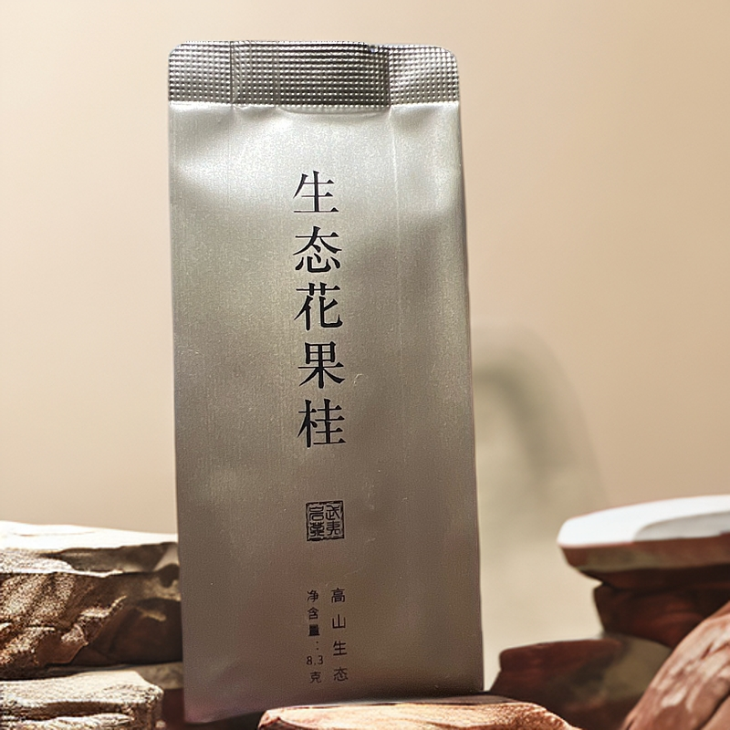 沐尚良岩【茶叶花果桂】武夷岩茶肉桂中轻焙火8.3g*30泡茶叶店