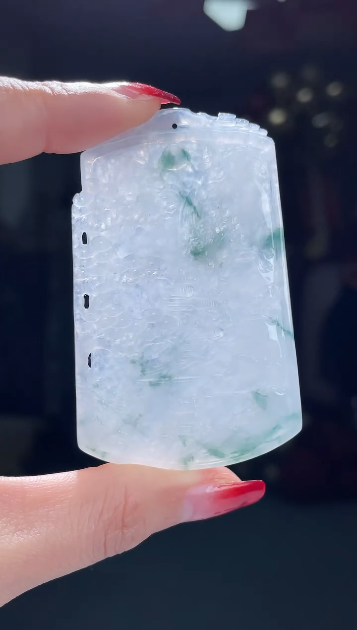 【闪购商品】定制翡翠未镶嵌不退不换CMH1件-A