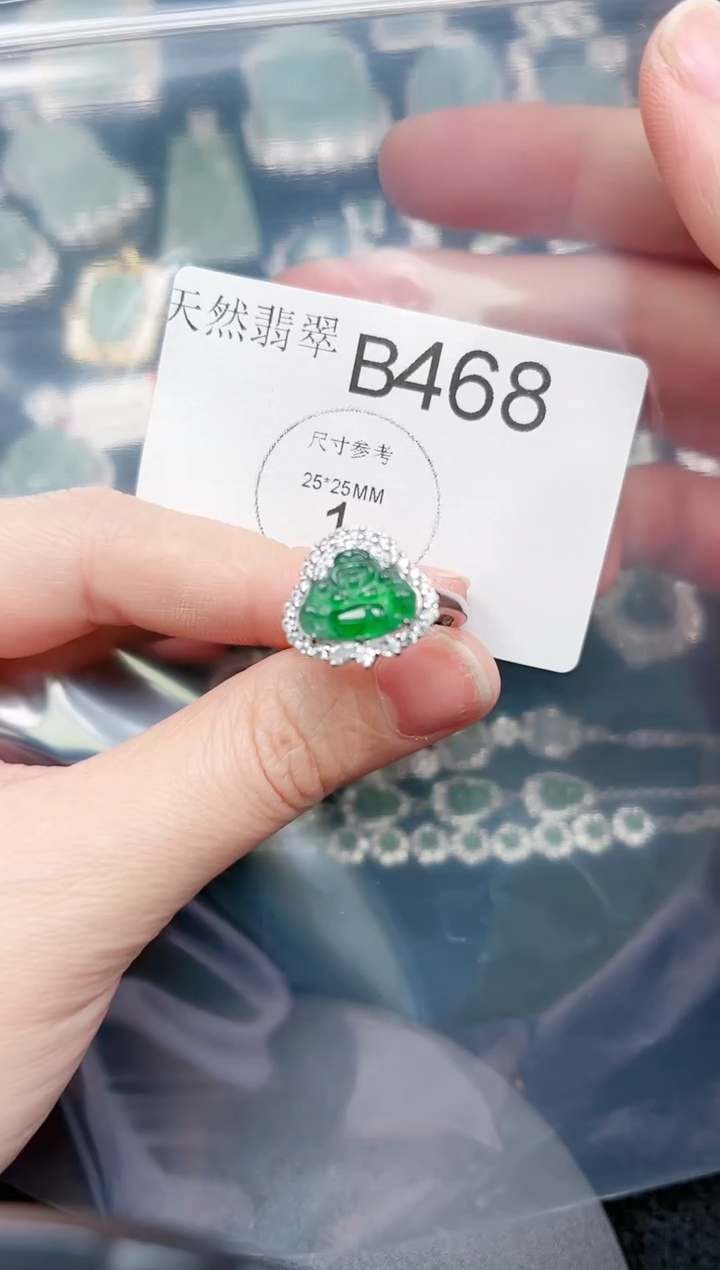 【闪购商品】翡翠颈饰未镶嵌赠皮绳468