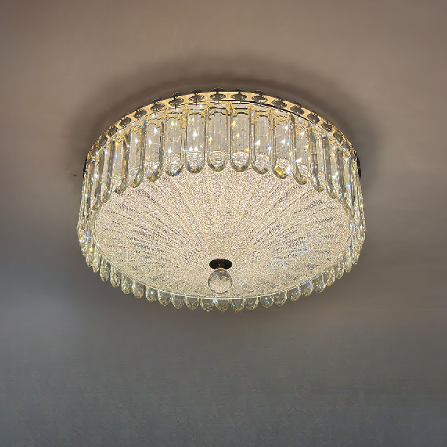 轻奢水晶创意温馨浪漫衣帽间书房主卧室吸顶灯客厅吸顶灯卧室餐厅