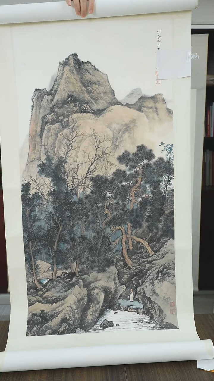 书法陈老师山水作品