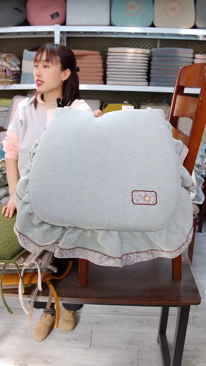 布雪尼尔宽边淡轻：绿色4个