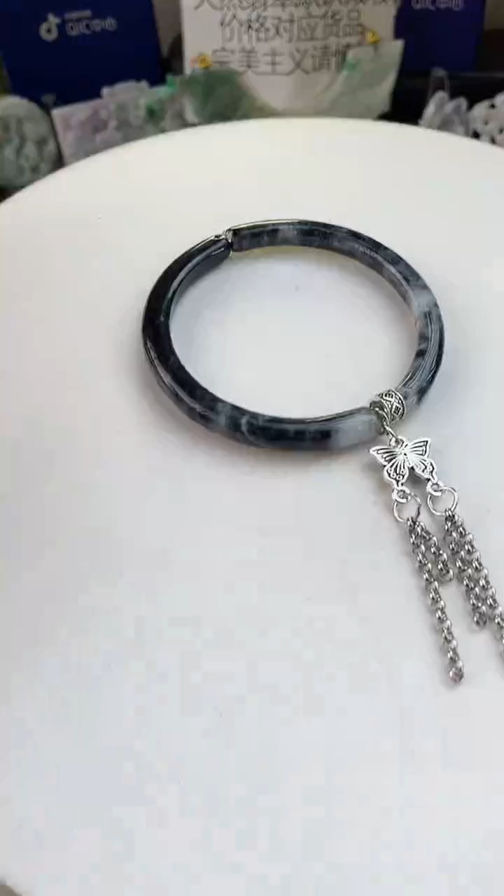 未镶嵌手链翡翠玩*手工定制默认微瑕主播介绍为准