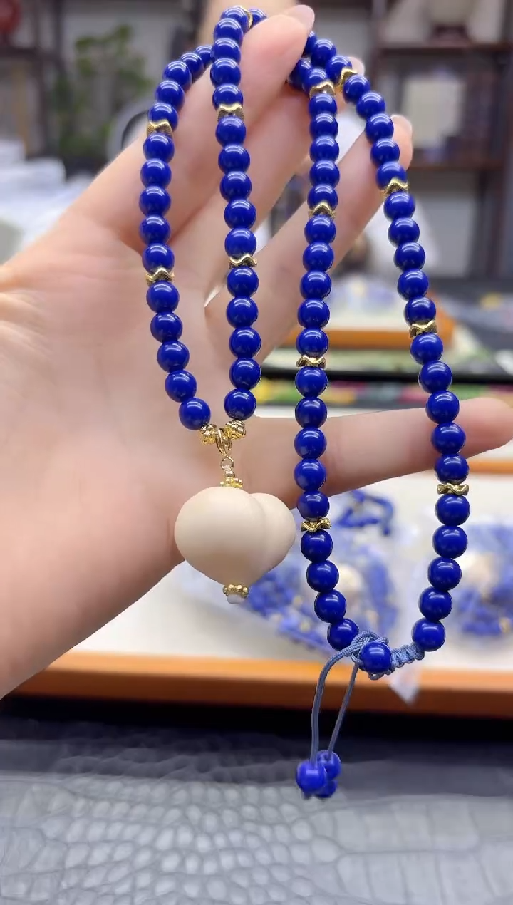 未镶嵌青金石颈饰DIY款X808