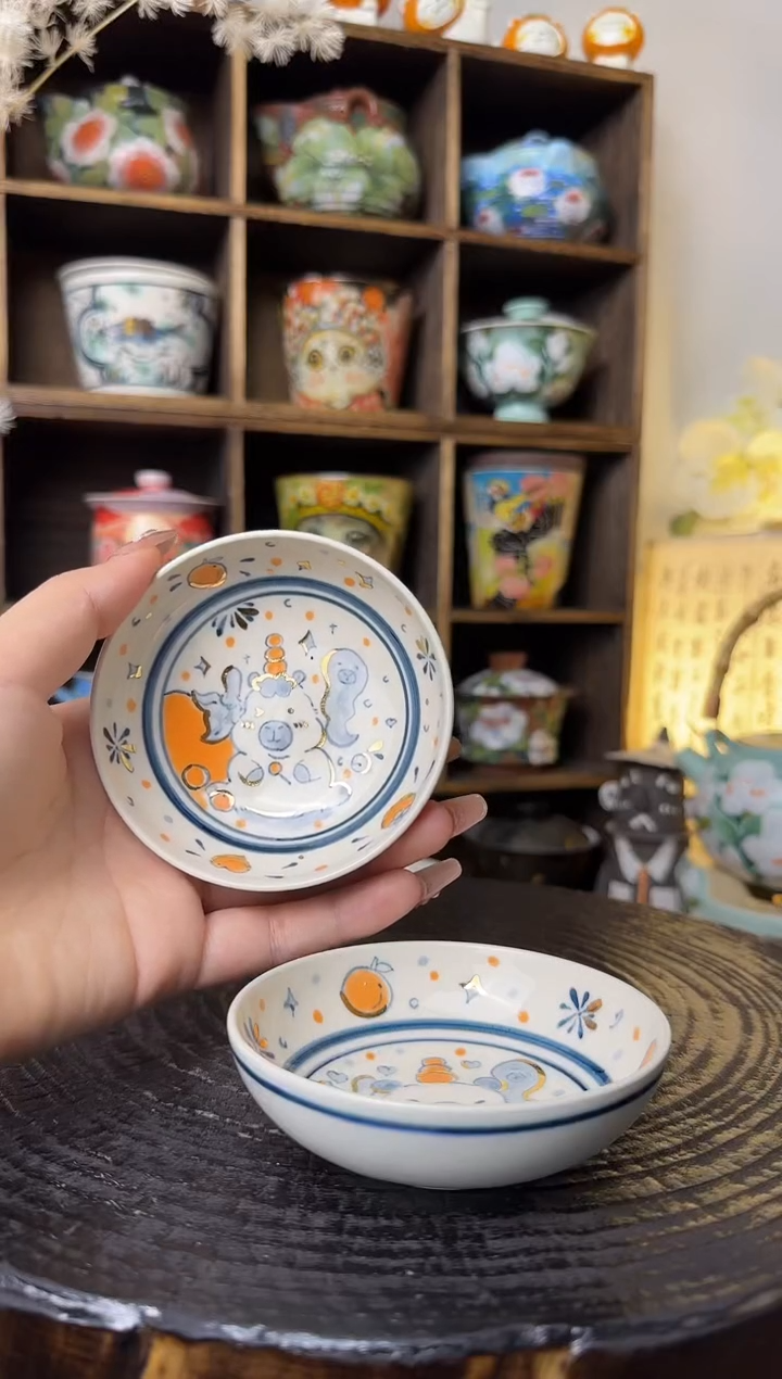 【闪购商品】柯老师卡皮巴拉对杯两只