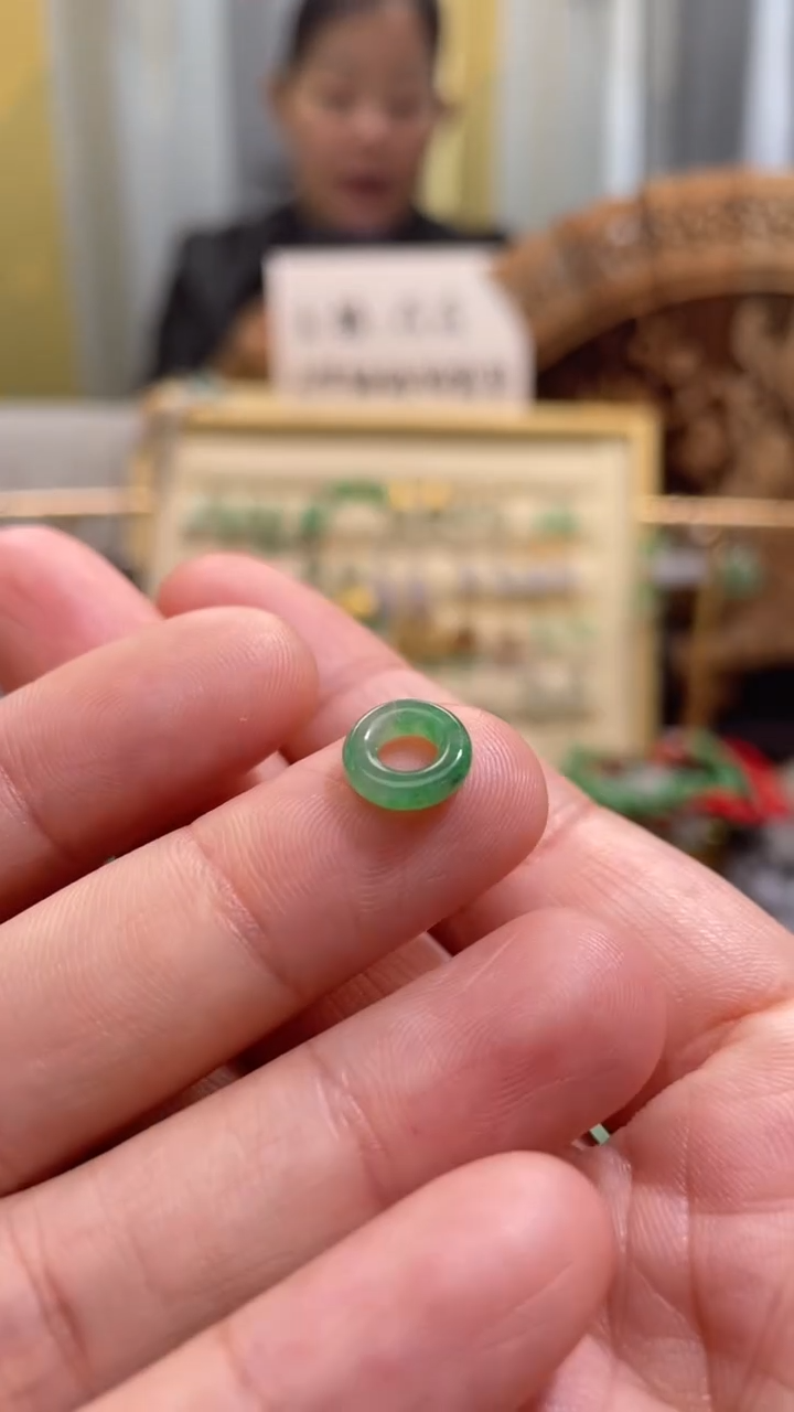 颈饰未镶嵌翡翠甜甜圈