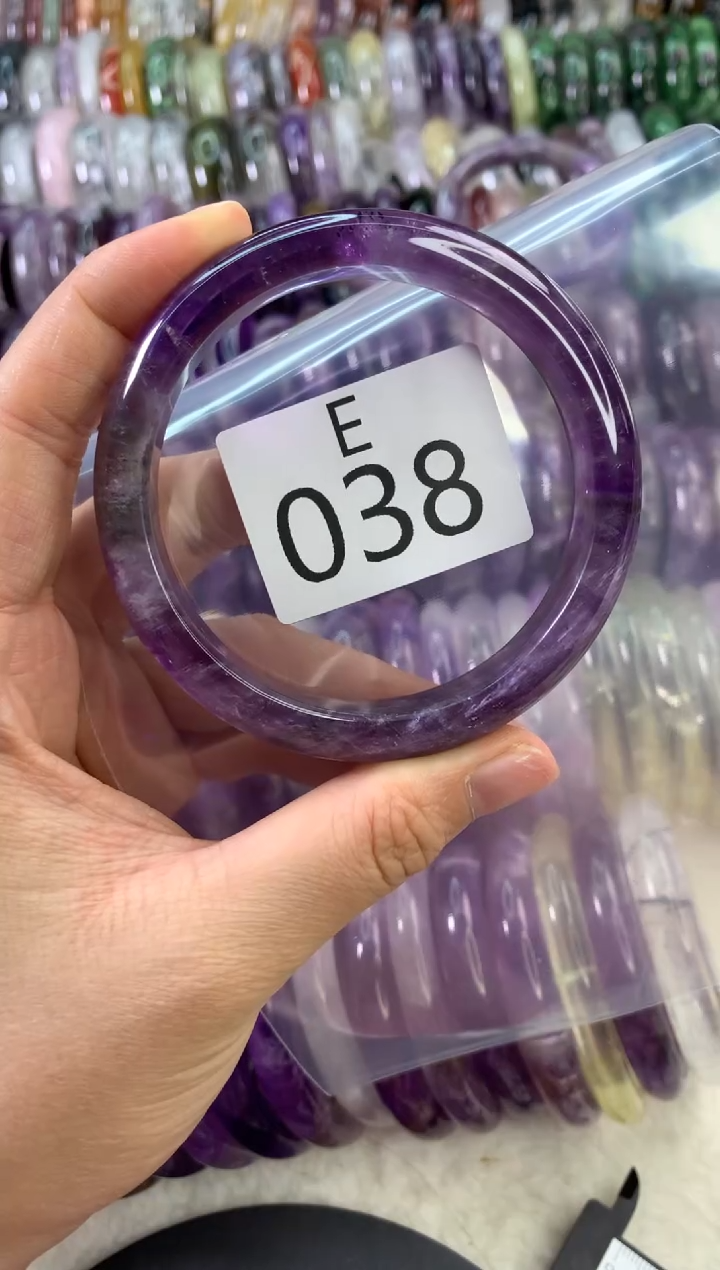 【闪购商品】水晶水晶手镯E未镶嵌038-59